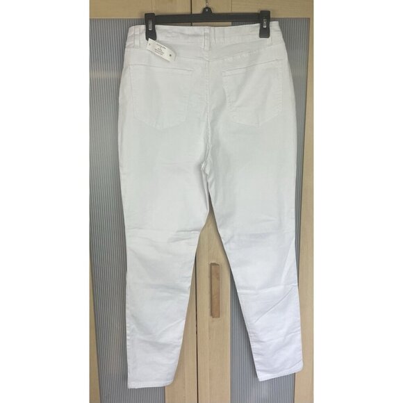 No Boundaries Womens Juniors White High Rise Skinny Jeans Sz 13 / 6 Pants Casual - Picture 5 of 6